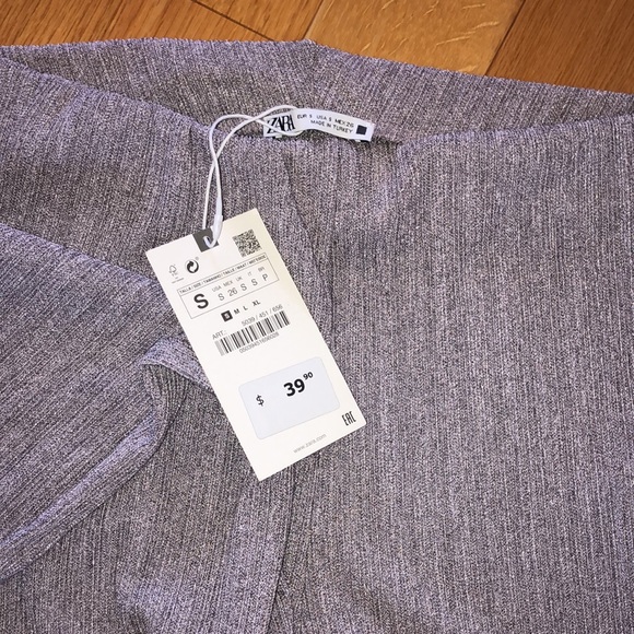 NWT Zara Tall Straight leg pant - Picture 5 of 5